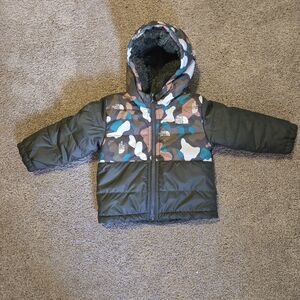 Kids reversible North Face jacket